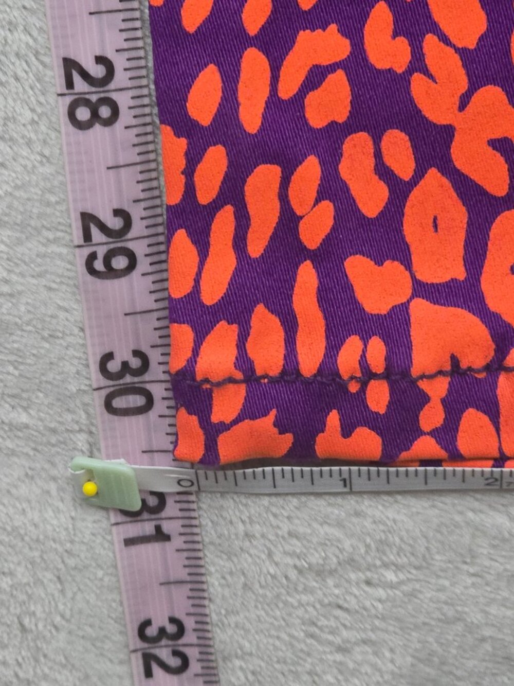 NWT TRIPP NYC Neon Leopard Print Skinny Jeans Style IS9767P Purple Orange - Picture 9 of 16